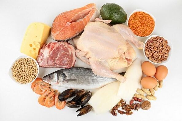 Alimentos ricos en proteínas para a dieta de proteínas de trigo sarraceno