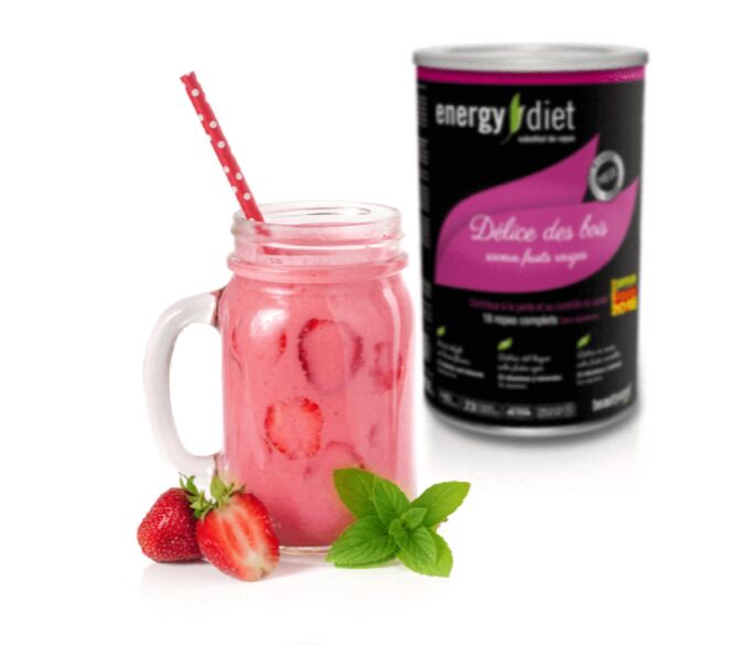 Cóctel de amorodo -energiediät
