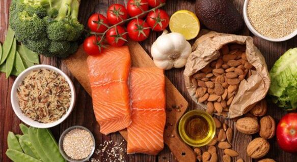 dieta completa para unha nutrición adecuada para a perda de peso