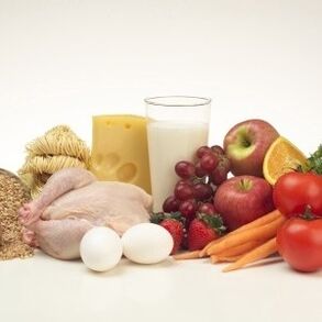 Alimentos e froitas proteínas na dieta dos seis pétalos