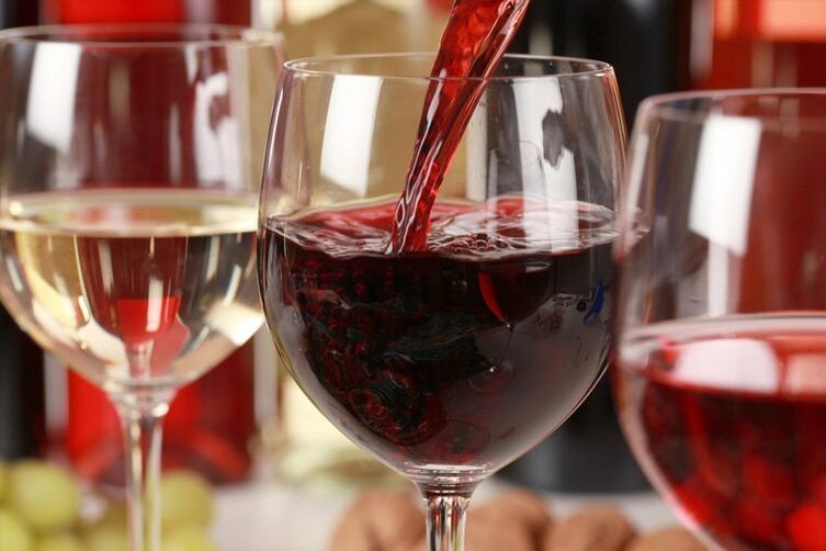 O viño tinto é bo para as persoas co cuarto grupo sanguíneo